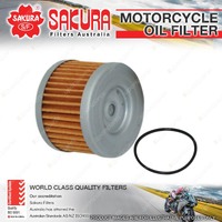 Sakura Motorcycle Oil Filter for Honda CB300 CBR250 CBR600 CBX250 CRF250 FMX650