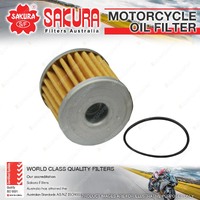 Sakura Motorcycle Oil Filter for Kawasaki JT1500 ULTRA LX STX-15F 1498cc