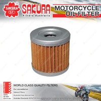 Sakura Motorcycle Oil Filter for Kawasaki KLX400R 398cc 2002-2005