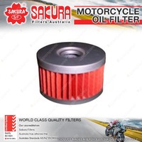 Sakura Motorcycle Oil Filter for Suzuki DR600R DR650R DR650S DR750S LS400