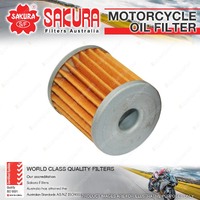 Sakura Motorcycle Oil Filter for Suzuki FL125 RMX450Z RM-Z250 RMZ-450 2004-ON