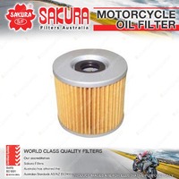 Sakura Motorcycle Oil Filter for Suzuki GR650 GS1100G GS1100S GS1150E GS250T