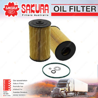 Sakura Oil Filter for Kobelco Excavator SK485-8 SK500LC-9 10.5L 6Cyl 2008-On