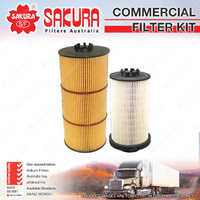 Sakura Commercial Filter Kit for Mitsubishi FP54S FS52S FV51S FV54S OM457