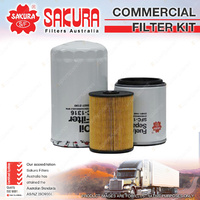 Sakura Commercial Filter Kit for Hino FG FL FM GH US04 Premium Quality