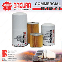 Sakura Commercial Filter Kit for Isuzu 6SD1TC 6SD1TC SITEC 1 6SD1TC SITEC 275