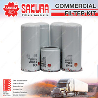 Sakura Commercial Filter Kit for Mack MP7 MACK MP8 MP10 Premium Quality