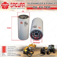 Sakura Telescopic Handler Oil Filter for Caterpillar TH35-C13I PBY1-ON