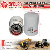 Sakura Forklift Oil Filter for Case 584E 584G 585E 585G 586E 586G 588G 686G