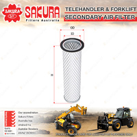 Sakura Forklift Secondary Air Filter for Case 584CD 585CD 586CD Premium Quality