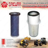 Sakura Telescopic Handler Secondary Air Filter for J.C.Bamford 520 530B