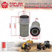 Sakura Forklift Primary Air Filter for Case 580CK 584CD 585CD 586CD