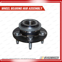 Front Wheel Bearing Hub Ass + Brake Rotor Pad Kit for Ford Territory SY SX RWD