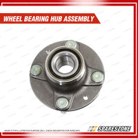 Rear Wheel Bearing Hub Assembly + Brake Drum Shoe Kit for Ford Festiva WF WD