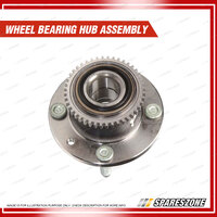 Rear Wheel Bearing Hub Assembly + Brake Rotor Pad Kit for Ford Laser KN KQ 1.8L