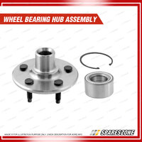 Rear Wheel Bearing Hub Assembly + Brake Rotor Pad Kit for Ford Explorer UT UX UZ