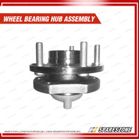 Front Wheel Bearing Hub Ass + Brake Rotor Pad Kit for Holden Calais Commodore VT