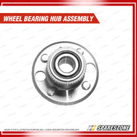 Rear Wheel Bearing Hub Assembly + Brake Drum Shoe Kit for Honda Civic EJ8 1.6L