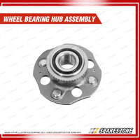 Rear Wheel Bearing Hub Assembly + Brake Rotor Pad Kit for Honda Accord CE1