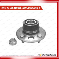 Rear Wheel Bearing Hub Assembly + Brake Rotor Pad Kit for Honda Accord CA5