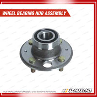 Rear Wheel Bearing Hub Assembly + Brake Rotor Pad Kit for Honda CRX EF7 EG2 EF8