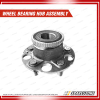 Rear Wheel Bearing Hub Ass + Brake Rotor Pad Kit for Honda Legend KA Odyssey RA