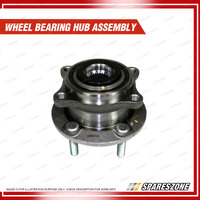 Front Wheel Bearing Hub Assembly + Brake Rotor Pad Kit for Hyundai Santa FE CM