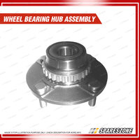 Rear Wheel Bearing Hub Assembly + Brake Drum Shoe Kit for Hyundai Accent X3 ABS