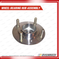 Rear Wheel Bearing Hub Ass + Brake Drum Shoe Kit for Hyundai Accent X3 W/O ABS