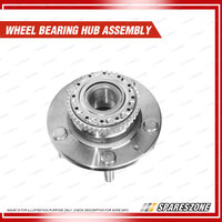 Rear Wheel Bearing Hub Assembly + Brake Rotor Pad Kit for Hyundai Tiburon V6 GK