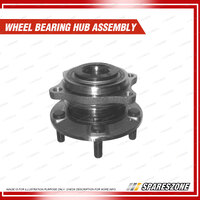 Rear Wheel Bearing Hub Ass + Brake Rotor Pad Kit for Hyundai Santa FE CM 2.7L