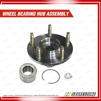 Front Wheel Bearing Hub Assembly + Brake Rotor Pad Kit for Mazda Tribute YU CU