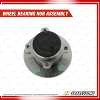 Rear Wheel Bearing Hub Assembly + Brake Rotor Pad Kit for Mazda 3 BKFS W/O ABS