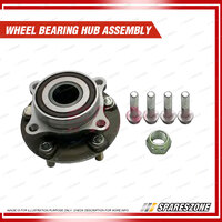 Front Wheel Bearing Hub Assembly + Brake Rotor Pad Kit for Mitsubishi Grandis BA