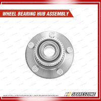 Rear Wheel Bearing Hub Ass + Brake Rotor Pad Kit for Mitsubishi Lancer CH 5 Stud