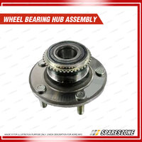 Rear Wheel Bearing Hub Ass + Brake Rotor Pad Kit for Mitsubishi Lancer CH AT ABS