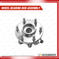 Front Wheel Bearing Hub Ass + Brake Rotor Pad Kit for Nissan Navara D40 295mm