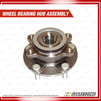 Front Wheel Bearing Hub Ass + Brake Rotor Pad Kit for Nissan X-Trail T31 2.0 2.5