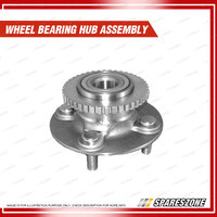 Rear Wheel Bearing Hub Ass + Brake Rotor Pad Kit for Nissan Pulsar N14 ABS