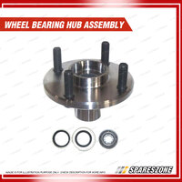 Front Wheel Bearing Hub Ass + Brake Rotor Pad Kit for Toyota Corolla AE82 4ALC