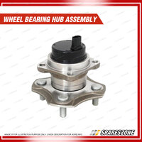 Rear Wheel Bearing Hub Ass Rotor Pad Kit for Toyota Corolla Ascent ZZE122 ABS