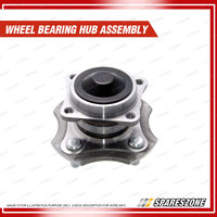 Rear Wheel Bearing Hub Ass Brake Rotor Pad Kit for Toyota Corolla ZZE122 W/O ABS