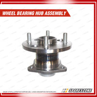 Rear Wheel Bearing Hub Ass + Brake Rotor Pad Kit for Toyota Corolla AE102 ABS