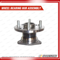 Rear Wheel Bearing Hub Ass Brake Rotor Pad Kit for Toyota Corolla AE112 W/O ABS