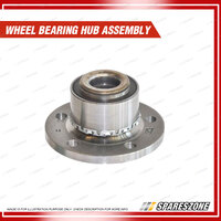 Front Wheel Bearing Hub Assembly + Brake Rotor Pad Kit for Volkswagen Polo 9N