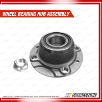 Rear Wheel Bearing Hub Ass Brake Rotor Pad Kit for Volkswagen Golf MK5 1K 4 Stud