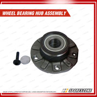 Rear Wheel Bearing Hub Ass Brake Rotor Pad Kit for Volkswagen Golf MK5 1K 5 Stud