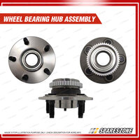 Front Wheel Bearing Hub Ass + Brake Rotor Pad Kit for Ford Falcon BF IRS Upgrade