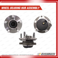 Front Wheel Bearing Hub Ass + Brake Rotor Pad Kit for Ford Falcon FG STD 126Nm