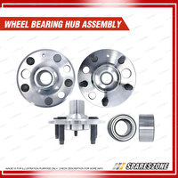 Rear Wheel Bearing Hub Assembly + Brake Rotor Pad Kit for Ford Falcon AU1 IRS